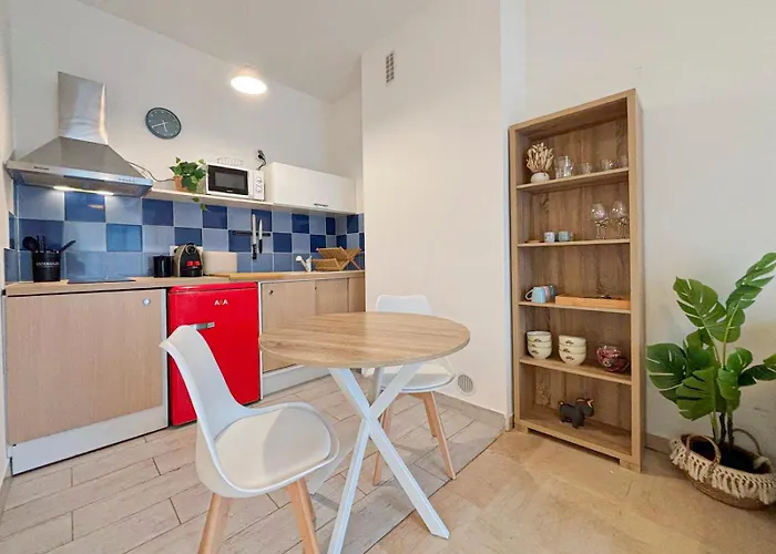 Plage, Promenade & Confort - Wifi, Ac, 4 Pers Appartement Nice