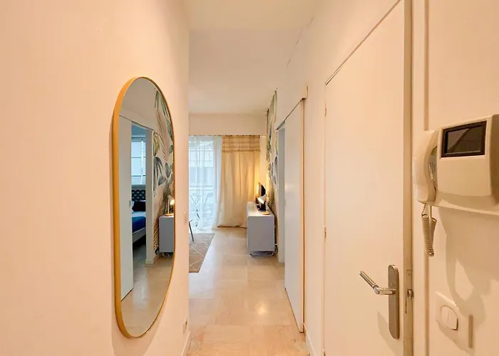 Plage, Promenade & Confort - Wifi, Ac, 4 Pers * Nice
