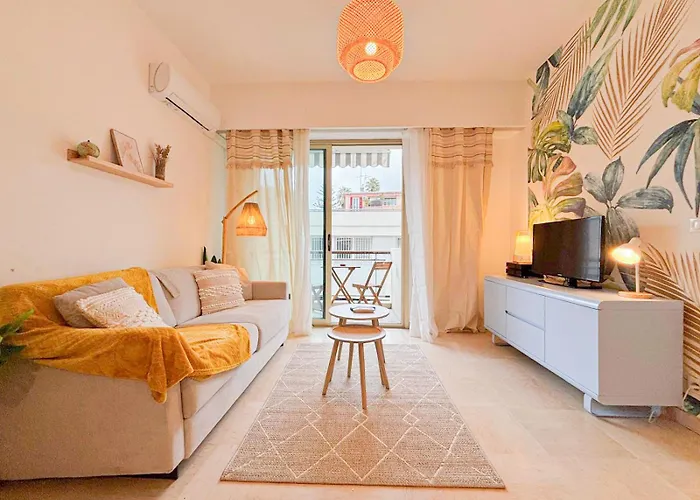Plage, Promenade & Confort - Wifi, Ac, 4 Pers Appartement