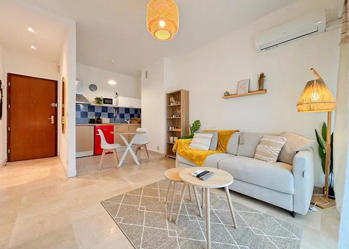 Plage, Promenade & Confort - Wifi, Ac, 4 Pers Appartement *