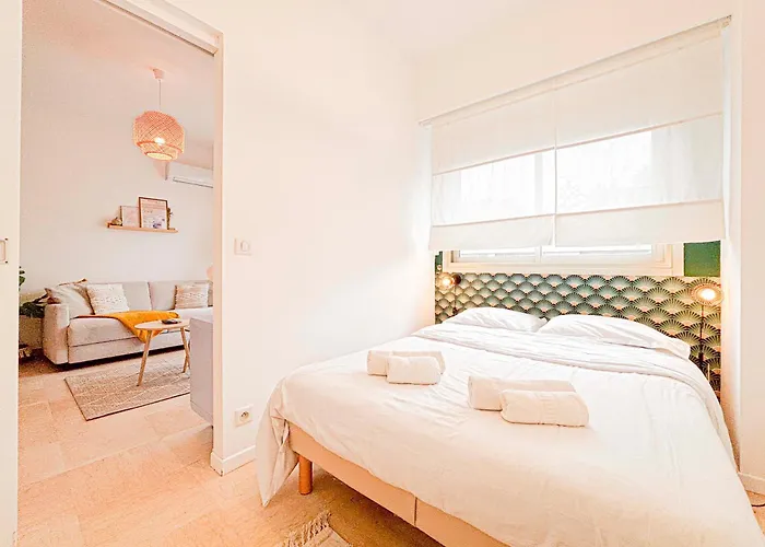 Plage, Promenade & Confort - Wifi, Ac, 4 Pers Appartement